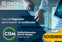 Curso de Preparación para el Examen de Certificación CISM