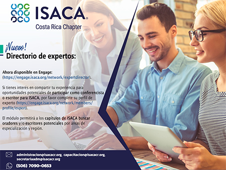 NUEVO Directorios de Expertos- ISACA COSTA RICA 