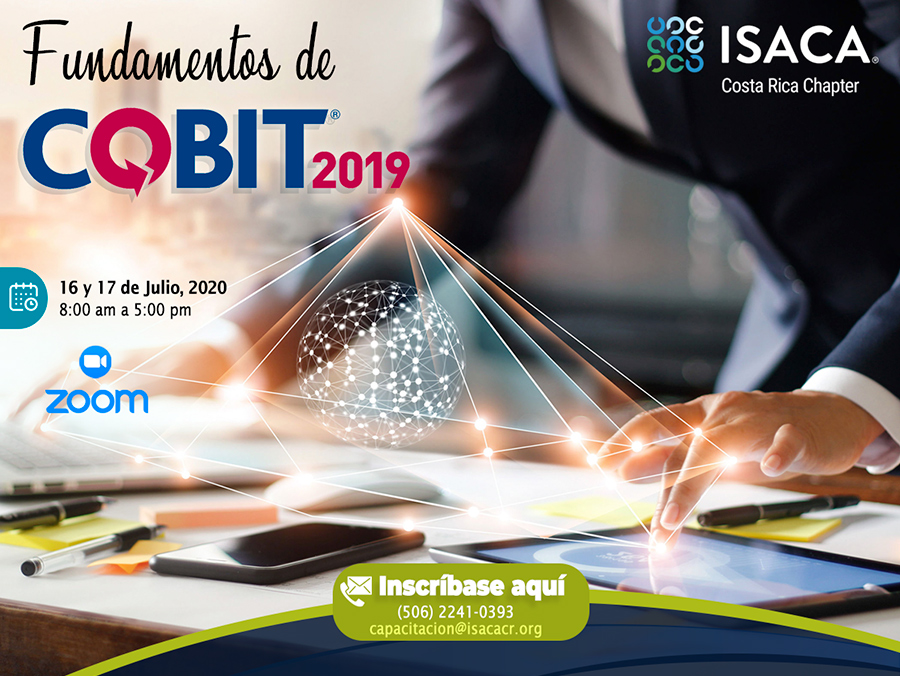 INSCRIBASE AL CURSO DE FUNDAMENTOS DE COBIT 2019 - ISACA COSTA RICA