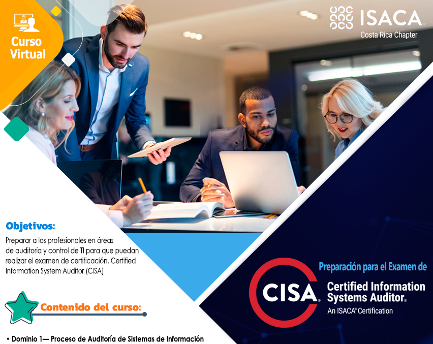 AQUI PUEDE VER OTROS CURSOS DE ISACA COSTA RICA